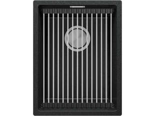 Chiuveta de bucatarie din granit sub blat cu cea mai mare cuva XXL Praga 40 Level + Gratis