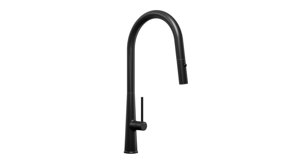 Baterie cu gura de scurgere extensibilă și 2 tipuri de pulverizare Primagran 9090