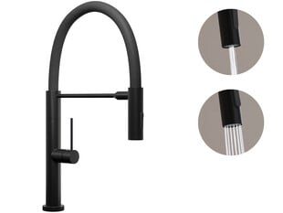 Baterie cu gura de scurgere extensibilă și 2 tipuri de pulverizare Primagran 901