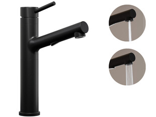 Baterie cu gura de scurgere extensibilă și 2 tipuri de pulverizare Primagran 901