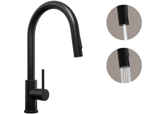 Baterie cu gura de scurgere extensibilă și 2 tipuri de pulverizare Primagran 901
