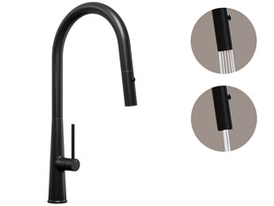 Baterie cu gura de scurgere extensibilă și 2 tipuri de pulverizare Primagran 901