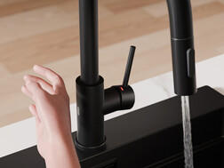 Baterie fără atingere cu gura de scurgere extensibilă și 2 tipuri de pulverizare Primagran 9110 Sensor Touch