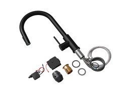 Baterie fără atingere cu gura de scurgere extensibilă și 2 tipuri de pulverizare Primagran 9110 Sensor Touch