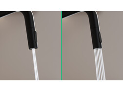 Baterie cu gura de scurgere extensibilă și 2 tipuri de pulverizare Primagran 9070