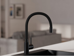 Baterie de bucătărie FLEX cu gura de scurgere flexibilă Primagran 6020
