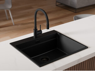 Baterie de bucătărie FLEX cu gura de scurgere flexibilă Primagran 6020