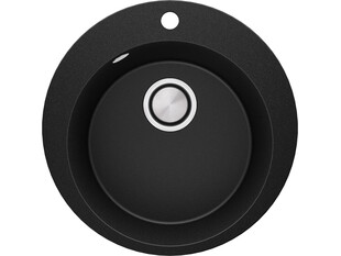 Chiuveta bucatarie granit rotunda fara picurator Pisa 45